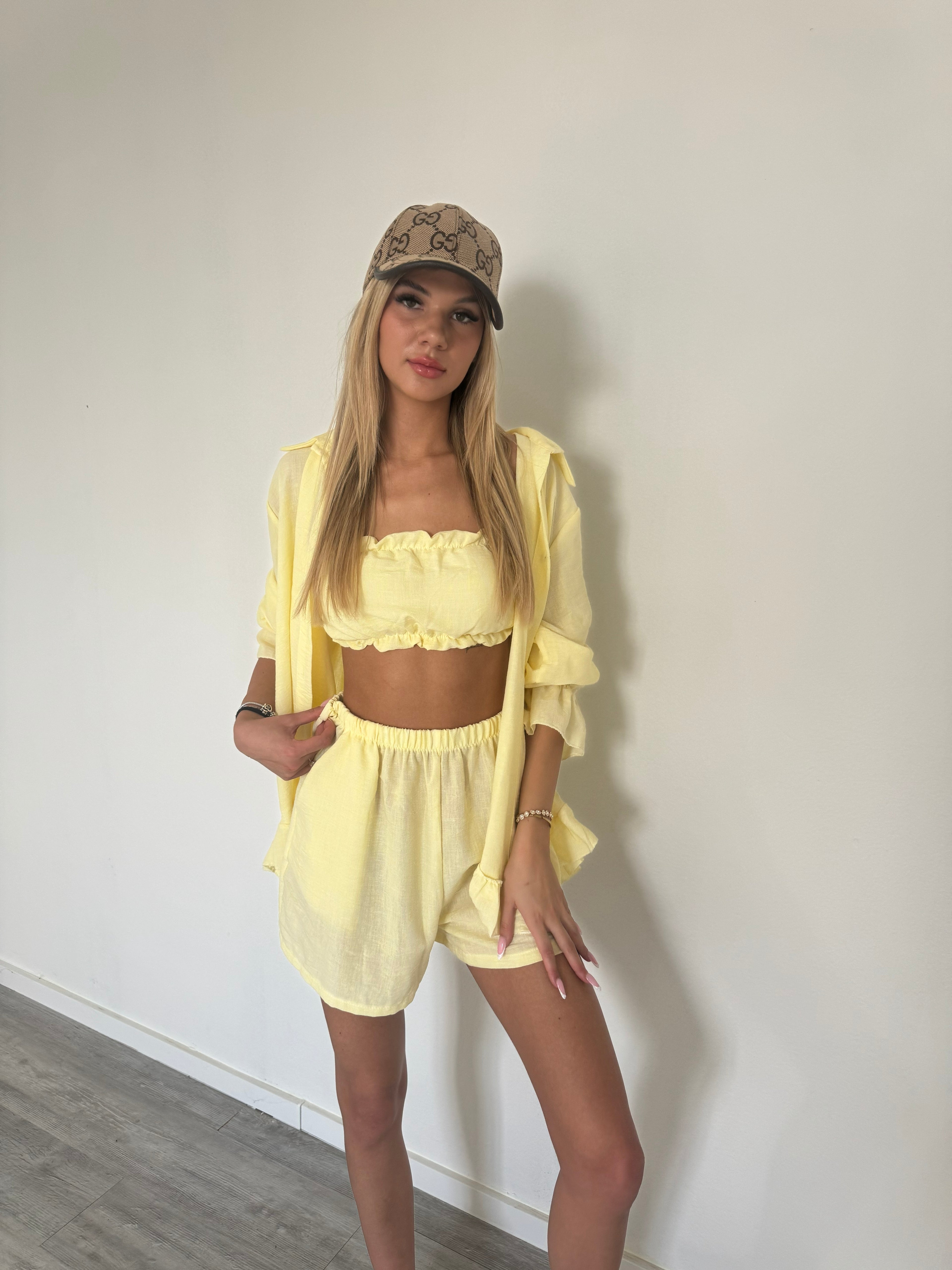 Trojkomplet SARAH yellow