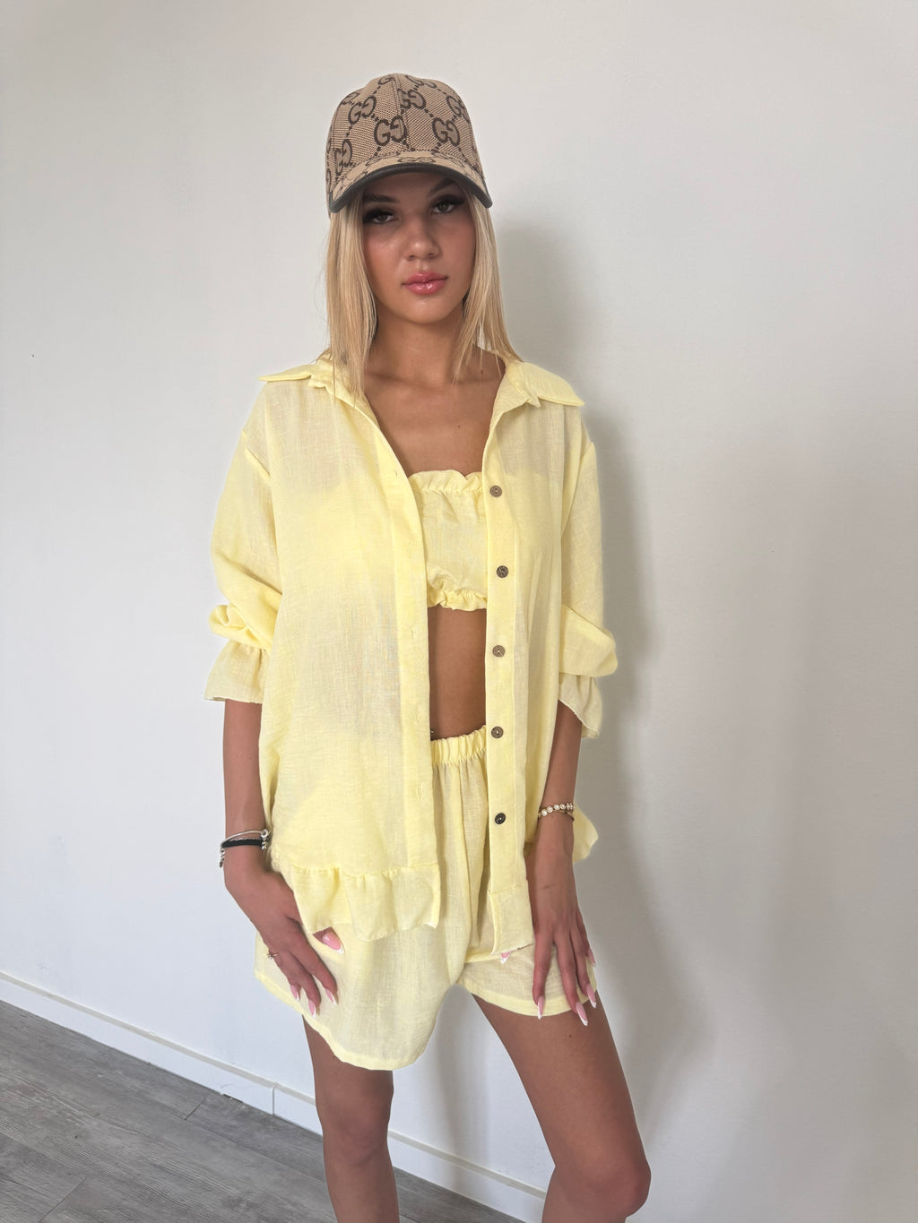 Trojkomplet SARAH yellow