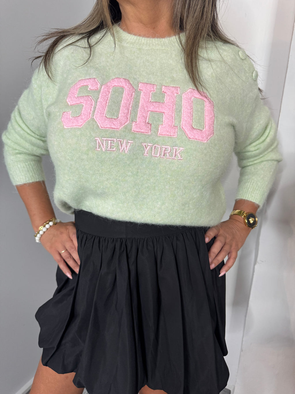 Sveter SOHO zelený