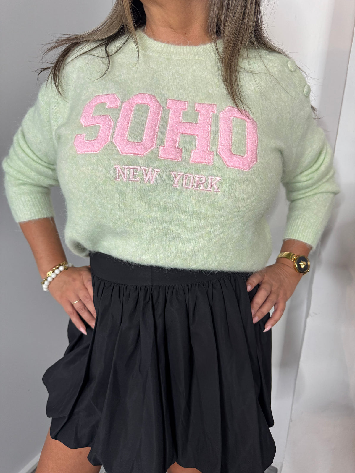 Sveter SOHO zelený