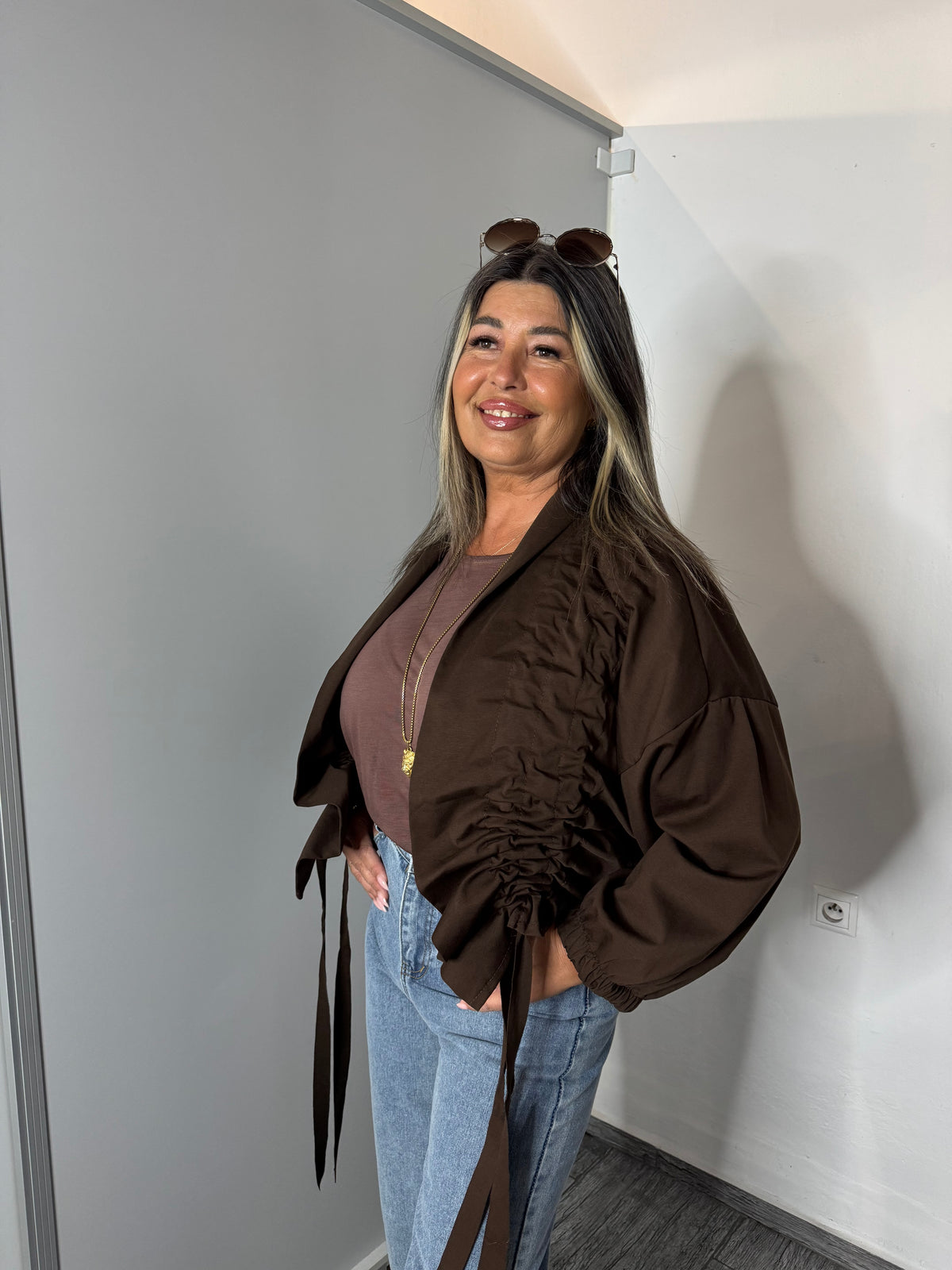 Bundička DANDY hnedá