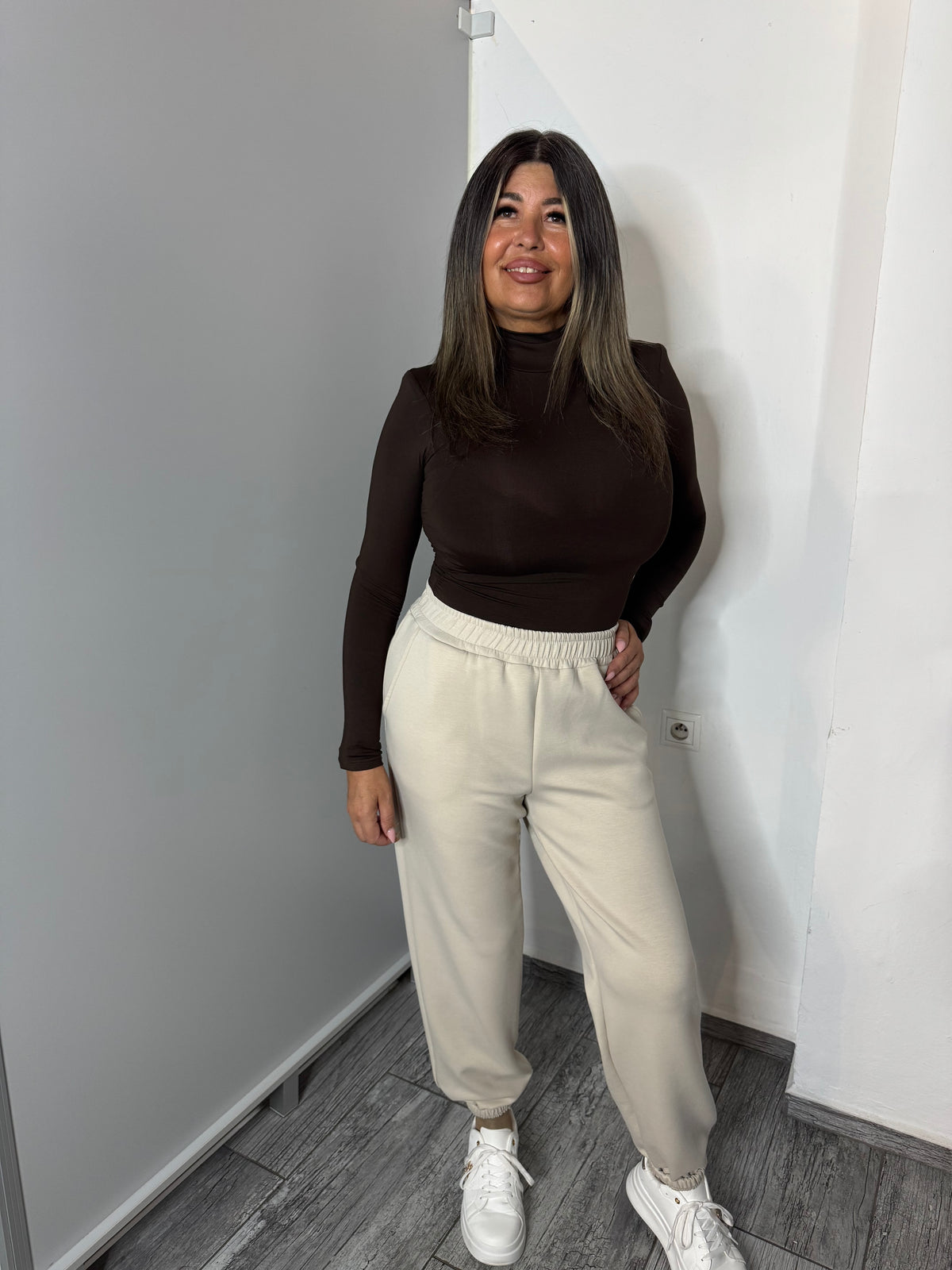 Elastické body TAMARA čokoládové